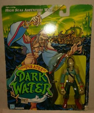 The Pirates Of Dark Water Mantus Action Figure 1990 Hasbro Vintage Toy