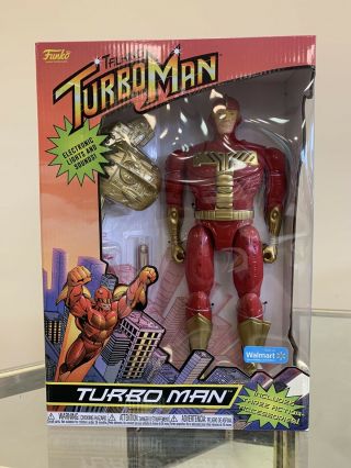 Funko Talking Turbo Man Action Figure Walmart Exclusive Jingle All The Way