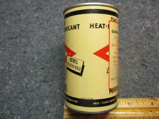 VINTAGE OIL CAN BANK/DIAMOND 760 MOTOR OIL - BANK/MID - CONTINENT PETROLEUM CORP. 2