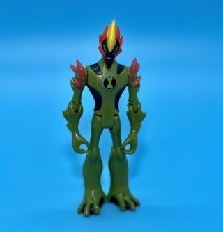 Ben 10 Cartoon Network Bandai 2008 Alien Swampfire 4” Action Figure