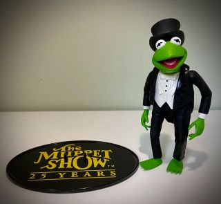 Muppet Show Celebration Of 25 Years Kermit In Tuxedo Palisades Action Figure