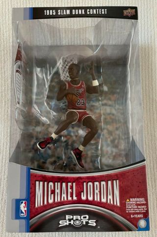 Michael Jordan Upper Deck Ud 1985 Slam Dunk Contest Pro Shots Mib Goat
