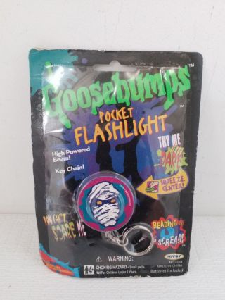 Goosebumps Flashlight Keychain Pocket - 1996 Rare