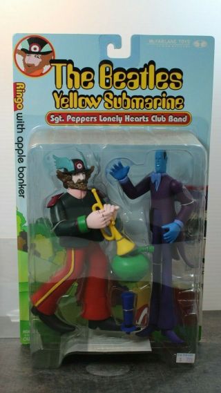 Mcfarlane Toys Beatles Yellow Submarine Ringo Starr Apple Bonker Action Figure