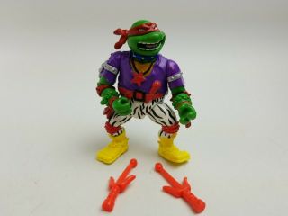 Tmnt Heavy Metal Raph Figure 1991 Playmates Teenage Mutant Ninja Turtles Raphael