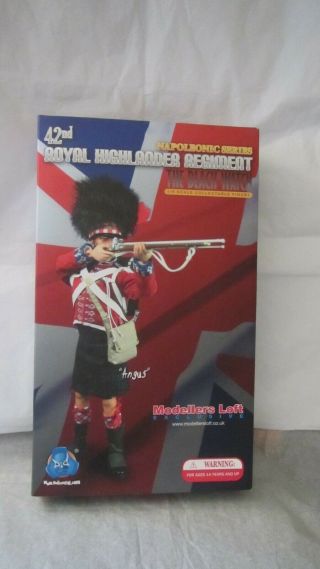 Did 1/6 Scale Action Figure " Angus " Napoleonic Series 42nd Royal Highlander