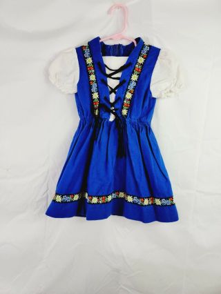 Vintage Girl Dress Size 4t
