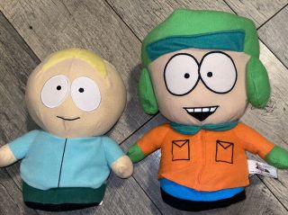 South Park Comedy Central Kyle Plush Doll 10 Inches 2008 With Butters