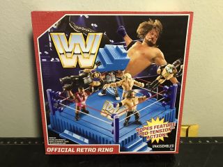 Wwe Mattel Official Retro Wrestling Ring Factory Box