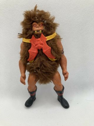 Masters Of The Universe Motu Mattel Vintage Action Figure Grizzlor Light Brown