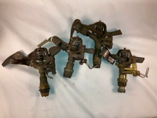 Vintage Impact Sprinkler Rainbird,  Nelson Alpha,  Champ,  And Other