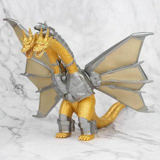 Godzilla King Ghidorah Gold Three Headed Dragon Action Figure Toy Model Mecha