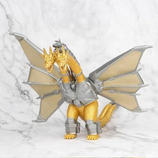 Godzilla King Ghidorah Gold Three Headed Dragon Action Figure Toy Model Mecha 2