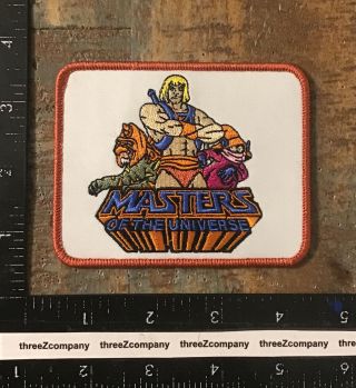 Vintage He - Man Masters Of The Universe Iron - On Patch Motu Orko Battle Cat