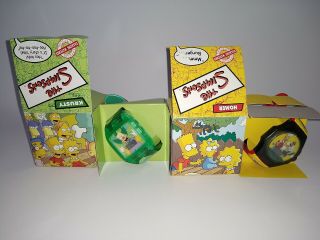 Broken - Burger King - Simpsons Talking Watches 2002 Homer & Krusty