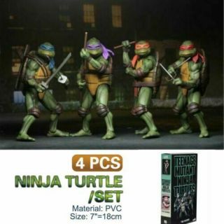 Newly Neca Teenage Mutant Ninja Turtles Tmnt 2018 Sdcc 1990 7 " Action Figure Toy