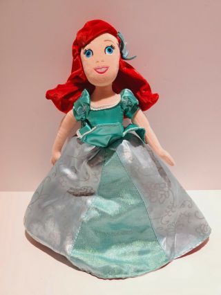 Disney Parks Ariel & Aurora Princess Reversible Topsy Turvy Flip Doll 14 " Plush