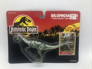 Jurassic Park Jp02 Series I Dilophosaurus W/ Dino Strike Venom Spray