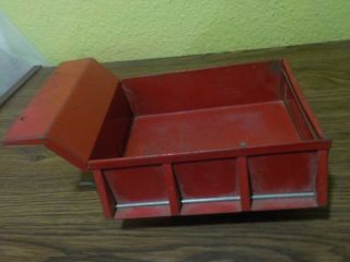 Vintage Tonka Ford Dumper Truck Bed And Tailgate Red 1962 - 64