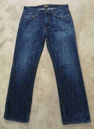 Lucky Brand Mens 361 Vintage Straight Jeans Dark Wash Blue Denim Size 32x32
