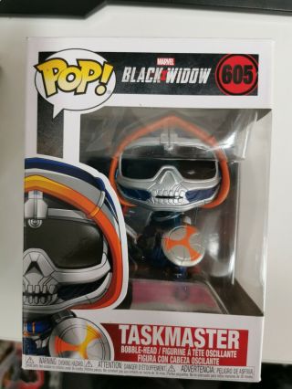 Funko Pop Movies: Black Widow - Taskmaster With Shield Vinyl Figure