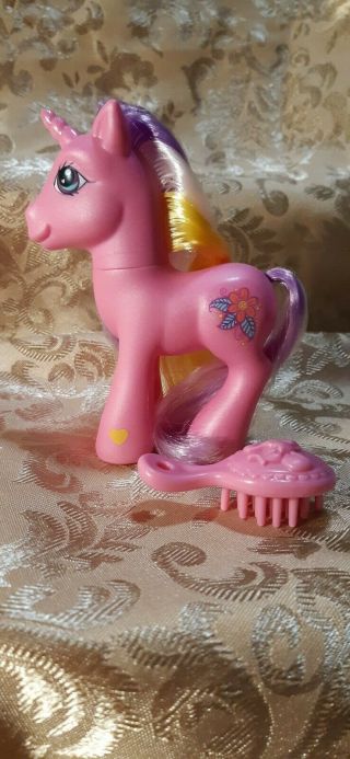 Hasbro 2006,  My Little Pony Mlp Garden Wishes G3 Friend Crystal Princess Pony
