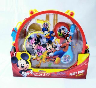 Disney Junior Mickey Mouse Party Band 10 Piece Set Musical Instruments Drum