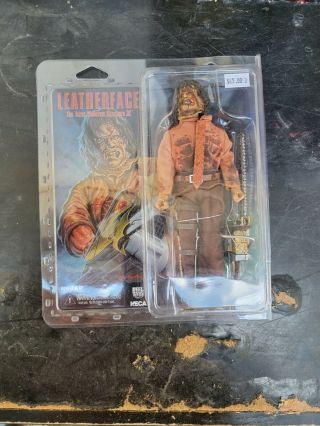Leatherface Texas Chainsaw Massacre 3 Iii Movie Action Figure Neca Reel Toys