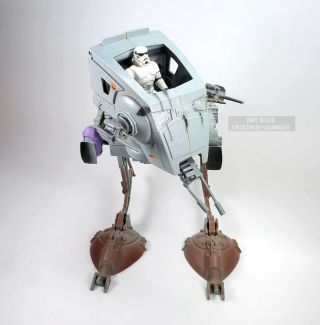 STAR WARS 1995 Kenner Power Of The Force Imperial AT - ST Scout Walker 2