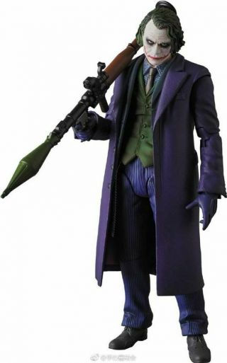 Batman The Dark Knight Mafex 6 " Action Figure: The Joker " Why So Serious? "
