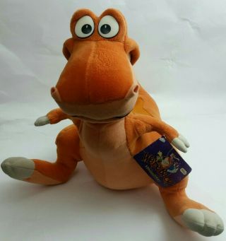 Vintage 1993 We’re Back A Dinosaurs Story Rex With Tag 15 " Plush Just Toys