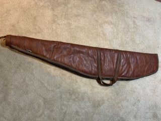 Vintage Bucheimer Brown 45” Gun Case/bag