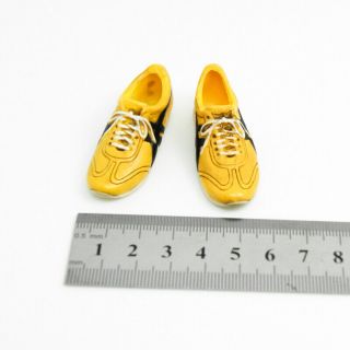 Bruce Lee Game Of Death 1/6 Male Shoes Model Accessory