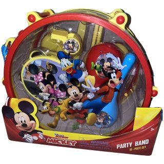 Disney Junior Mickey Mouse Party Band - 10 Piece Set - Musical Instruments - Nip