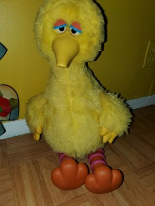 Vintage 1986 Ideal® Big Bird Story Magic Talking Plush Sesame Street Muppet