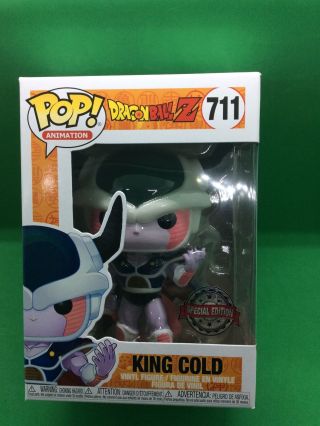 Funko Pop Animation Dragon Ball Z King Cold (special Edition) 711