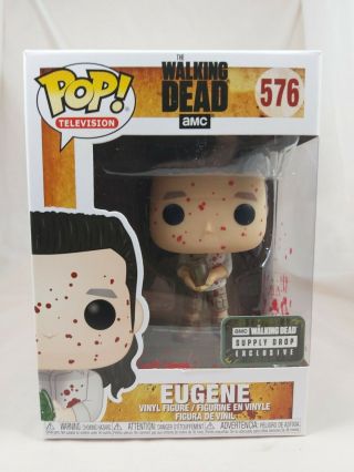 Television Funko Pop - Eugene (bloody) - The Walking Dead - Supply Drop - No.  576