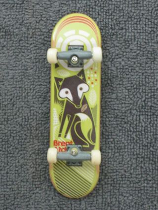 Brent Atchley Element Tech Deck Skateboard 96mm Fingerboard Rare Vintage Zero