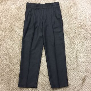 Vtg Bugle Boy Company Mens 34x30 Pleated Cuffed Black Houndstooth Pants Usa