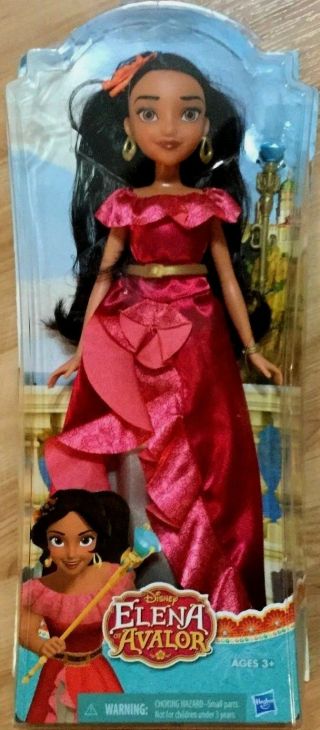Disney Elena Of Avalor Adventure Dress Doll 12 " Disney Jr.  Alena