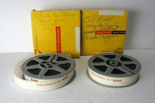 Vintage 1960s 8mm Kodachrome Color Home Movie Films Oil Well Arches Canyonlands
