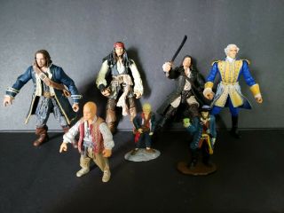 Zizzle Pirates Of The Caribbean: At Worlds End Action Figures