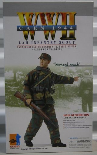 Dragon Models 1/6 Scale Wwii German Lah Infantry Scout " Gerhard Hrach "