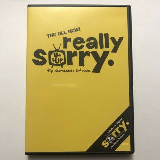 Really Sorry Flip Skateboards 2nd Second Video W Bonus Features Dvd Vintage 2003