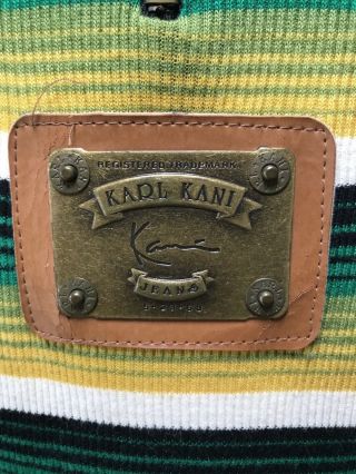 Vintage Karl Kani Gold Black Short Sleeve Polo Shirt 2 PAC Mens XL 3