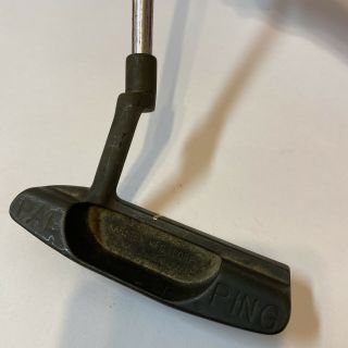 Vintage Ping Pal Karsten Golf Putter 36 " Right Handed Steel Needs Regripped