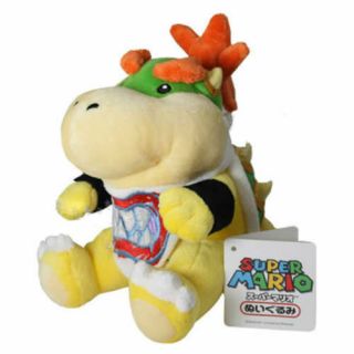 Mario Brothers Plush - 7 " Bowser Jr.  Soft Stuffed Plush Toy Bnwt Mla 2018