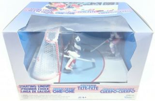 Kenner 1997 Starting Lineup Nhl Freeze Frame One On One Hockey Toy Gretzky Hasek