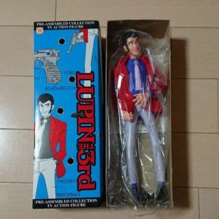 Arsène Lupin Iii Action Figure Medicom Toy Lupin The Third 3rd Red Jacket