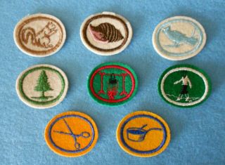 8 Pathfinder Patches Badges Vintage Seventh Day Adventist Youth